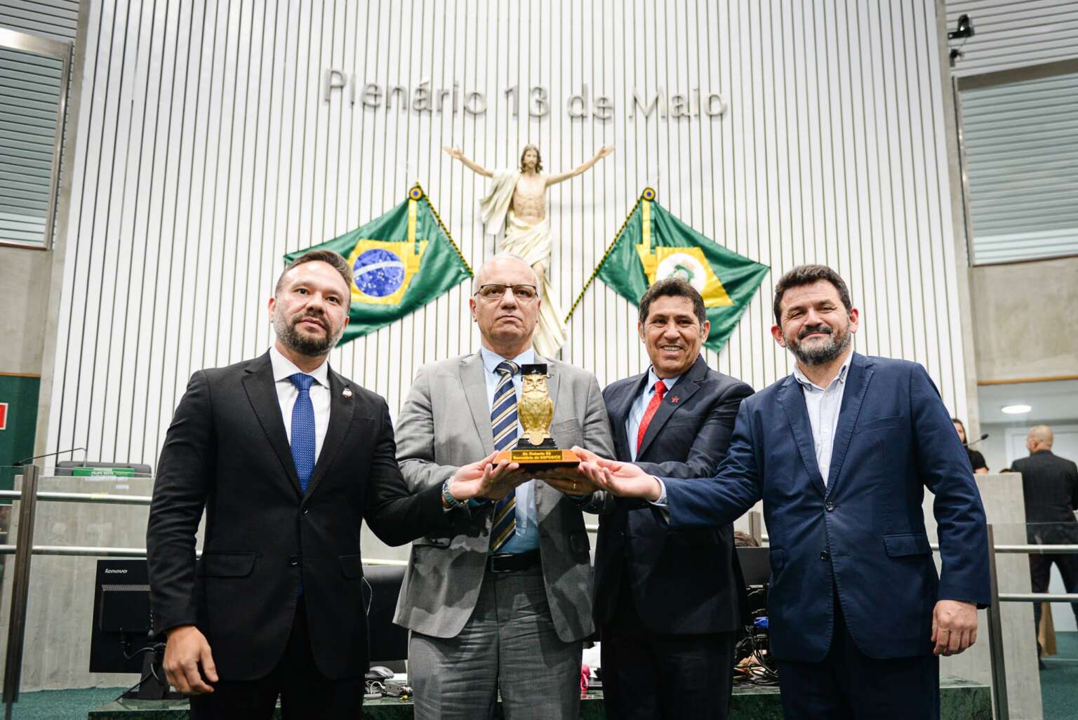 Supesp participa de homenagem aos 14 anos da Aesp na Assembleia Legislativa