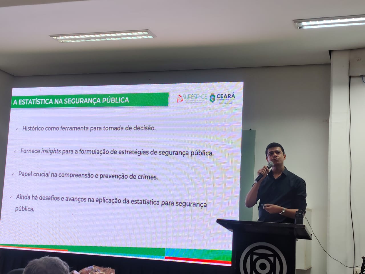 Palestra de representante da Supesp é destaque na X Semana de Estatística de Mato Grosso