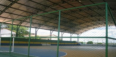 Ginásios poliesportivos são inaugurados em escolas do Interior