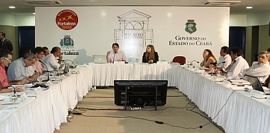 Governo e Prefeitura discutem projetos para Fortaleza