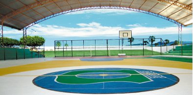 Maracanaú, Antonina do Norte e Saboeiro recebem ginásios poliesportivos