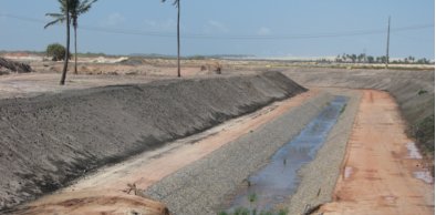 Porto do Pecém: Canal da macrodrenagem está com 2.260 metros