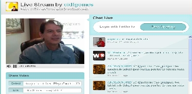 Governador responde  a internautas online via rede social