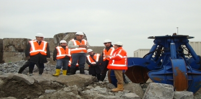 Cid Gomes conhece ampliação do maior porto da Europa