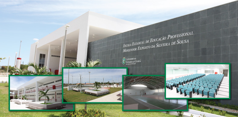 Cid Gomes inaugura Escola de Educação Profissional em Camocim