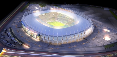 Obra do estádio Castelão ultrapassa 40% de execução