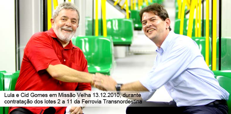 Cid Gomes participa de homenagem ao ex-presidente Lula