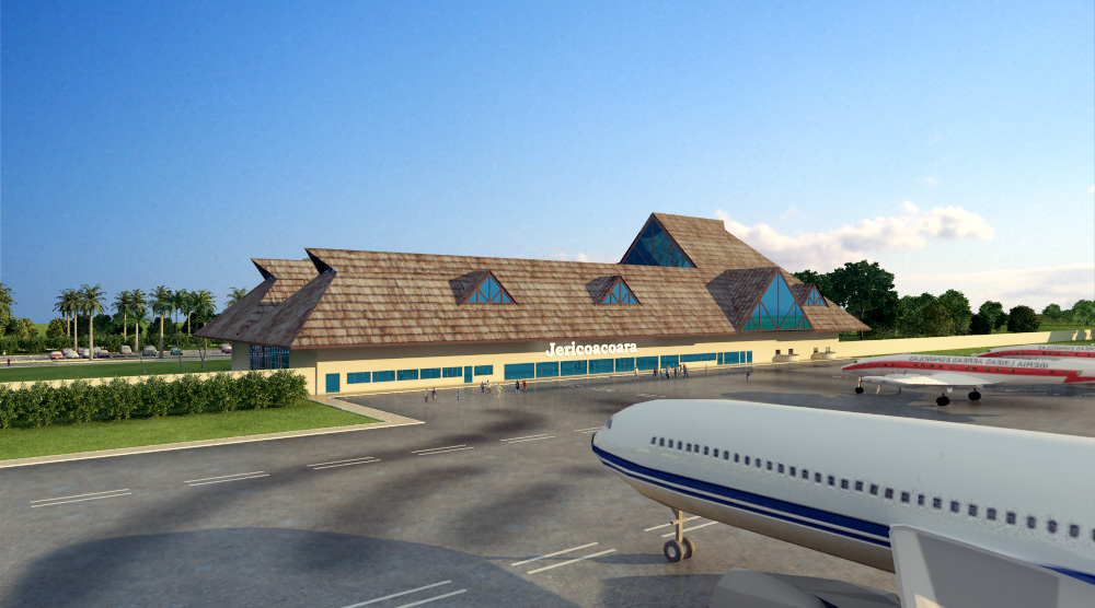 Obras do terminal de passageiros do aeroporto de Jeri são iniciadas