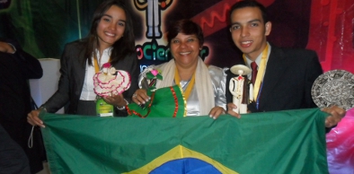 Alunos cearenses conquistam 1º lugar em Feira Científica no México