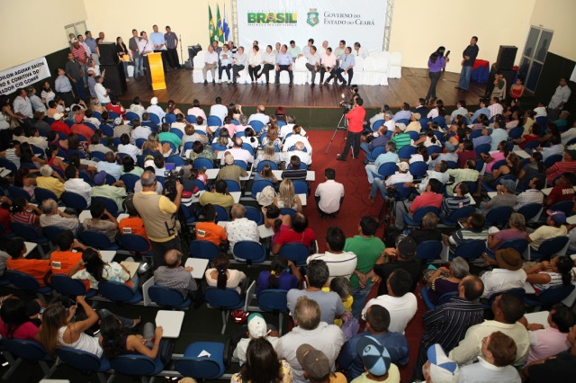 Programa Água para Todos é lançado em Tauá