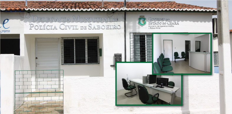 Governo do Estado inaugura delegacias de Jucás e Saboeiro