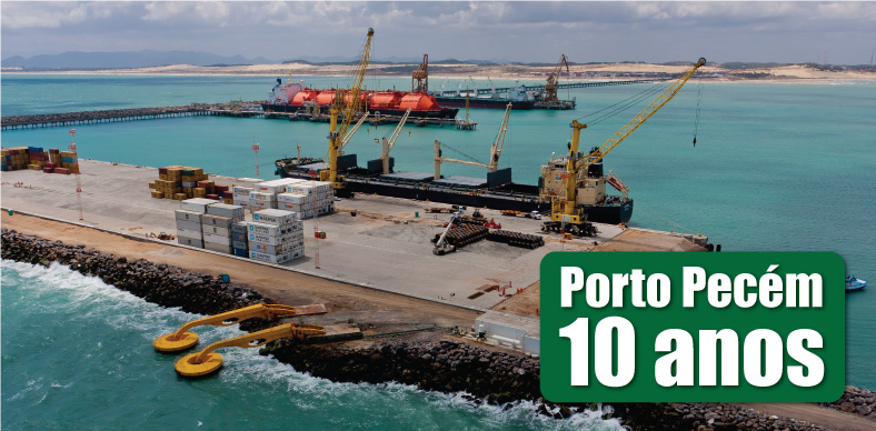 Porto do Pecém completa dez anos de operações