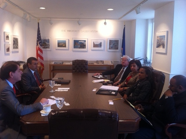 Governador Cid Gomes se reúne com Eximbank, em Washington (EUA)