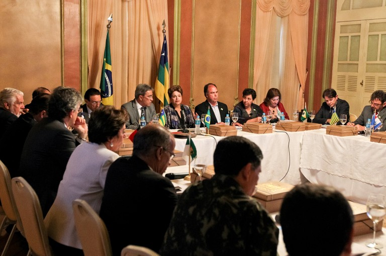 Presidenta Dilma Rousseff anuncia medidas para combater os efeitos da estiagem no NE