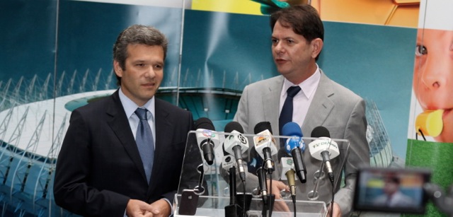 Cid Gomes comemora Ceará como sede de jogos da Copa das Confederações