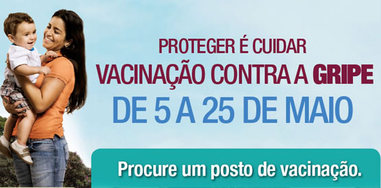 Lançamento da campanha contra gripe no Ceará acontece nesta sexta-feira (4)