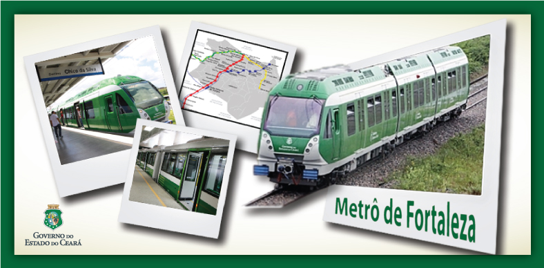 Governo do Estado inaugura primeiro trecho da Linha Sul do Metrô de Fortaleza