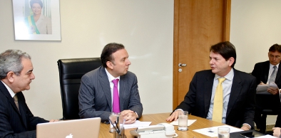 Governador Cid Gomes se reúne com Ministro das Cidades
