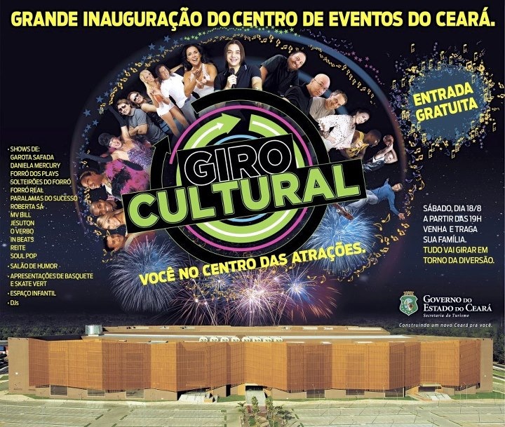 Confira a programação do Giro Cultural