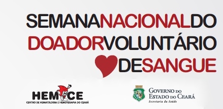 Hemoce realiza a V Semana Nacional do Doador Voluntário de Sangue