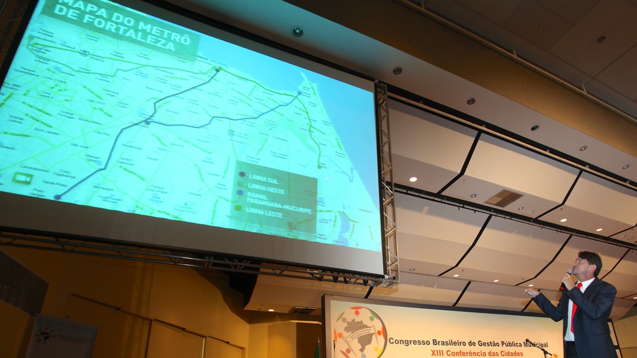 Cid Gomes apresenta ações de Mobilidade Urbana