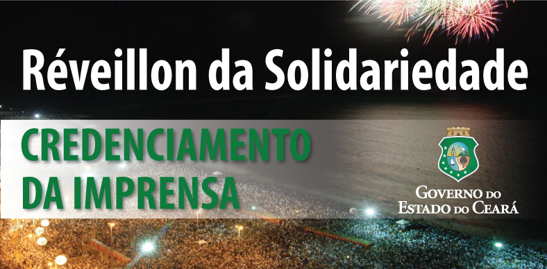 Começa credenciamento de Imprensa para o Réveillon da Solidariedade