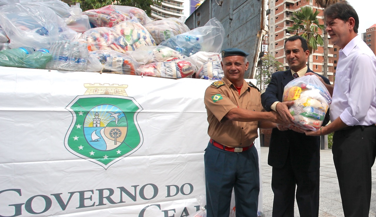 69 mil quilos de alimentos e água são arrecadados no Réveillon da Solidariedade