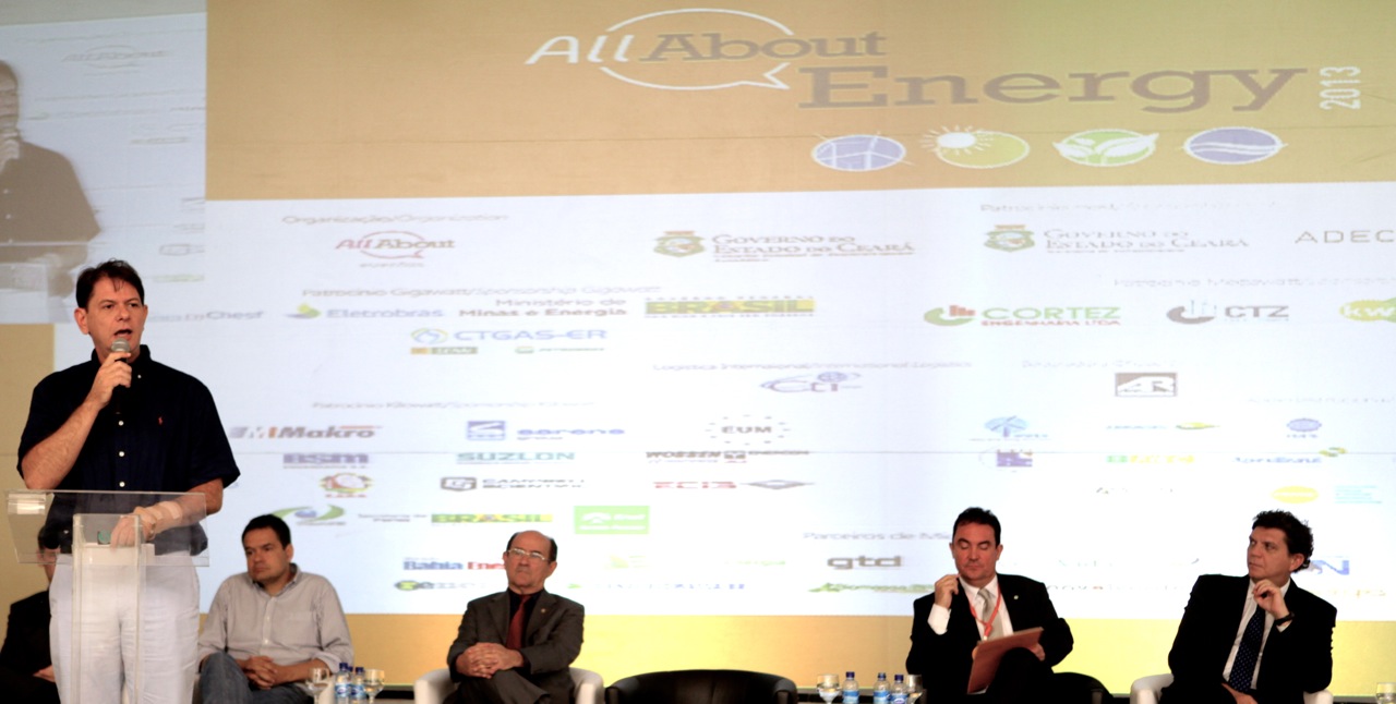 Cid Gomes destaca ação do Ceará na produção de energia renovável