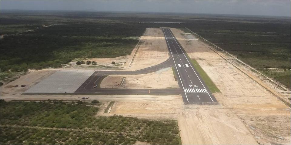 Governo do Estado conclui pista do Aeroporto Internacional de Jericoacoara