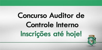 Inscrições do concurso para Auditor Interno da CGE seguem até esta segunda (22)