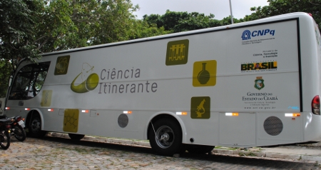 Ônibus do Ciência Itinerante circulará levando conhecimento para todo o Estado