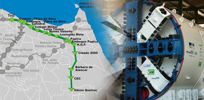 Cinco consórcios concorrem à licitação para as obras civis da Linha Leste