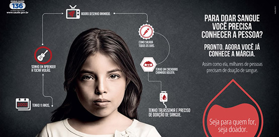Domingo é dia de doar sangue no Hemoce