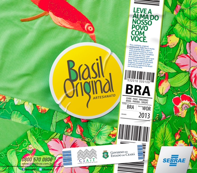 Ceart e Sebrae expõem a riqueza do artesanato nacional