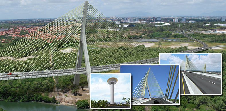 Ponte Estaiada é incluída como obra do PAC e garante recursos do Orçamento Geral da União