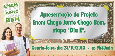 Enem 2013: Governo garante preparação e estrutura aos alunos da rede estadual