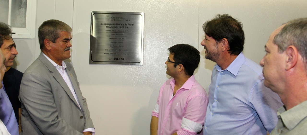 Cid Gomes inaugura UPA 24 horas do Eusébio