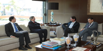 Governador se reúne com embaixador do Chile