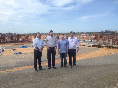 Governador visita obras do Centro de Formação Olímpica do Nordeste