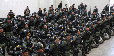 Os 100 novos policiais do BPRaio já estão nas ruas