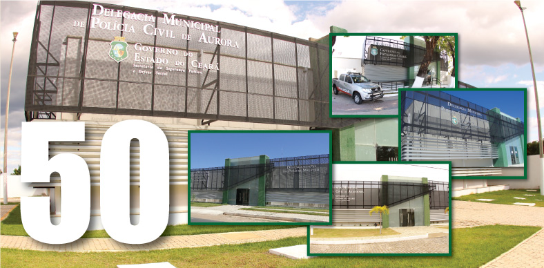 Cid Gomes inaugura todas as 50 delegacias prometidas