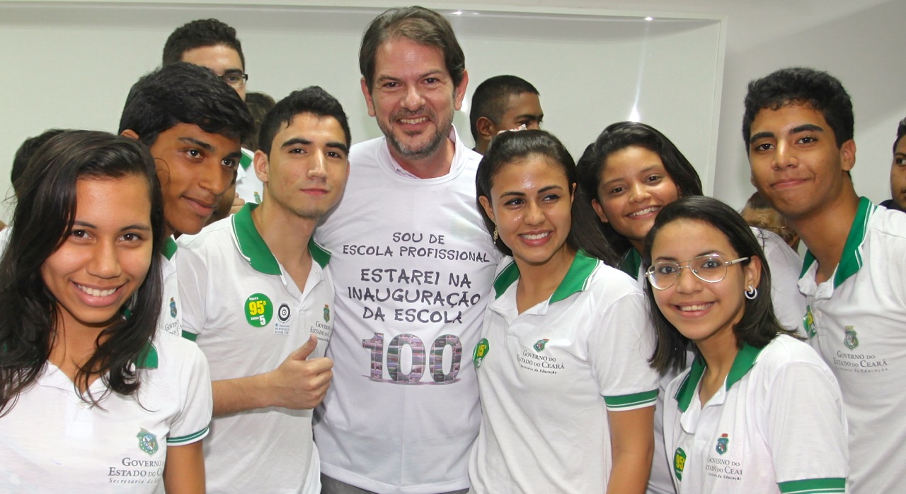 Cid Gomes inaugura 95ª Escola Estadual de Educação Profissional, em Fortaleza