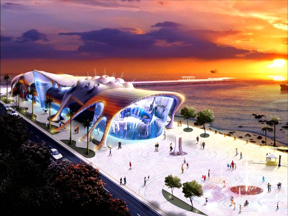Construção do Acquario inicia fase tecnológica