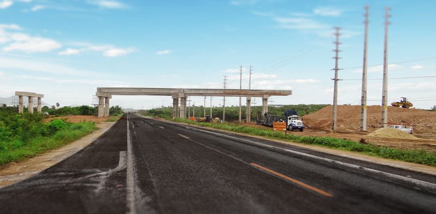 CE-085: Obras de duplicação ultrapassam 90% de execução