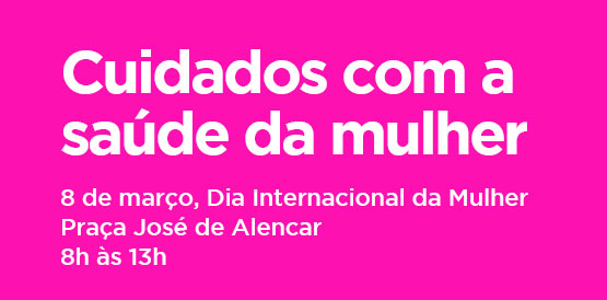 Saúde da mulher é foco de ações da Saúde neste sábado (08)