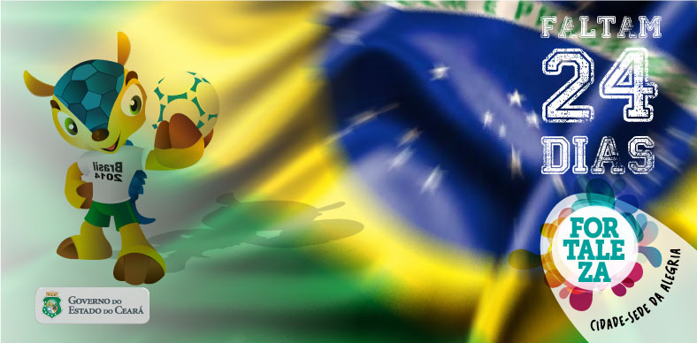 Mascote da Copa vive na caatinga brasileira