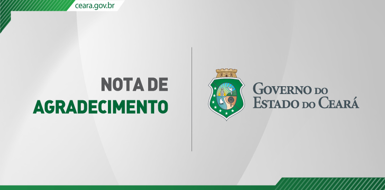 Nota de agradecimento