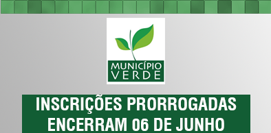 Inscrições para o Selo Verde prorrogadas até 06/06