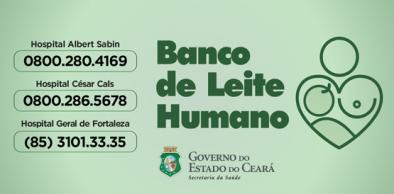 Bancos de leite de 3 hospitais estaduais são categoria ouro