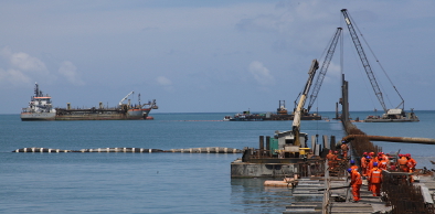 Porto do Pecém – Obras da segunda expansão do TMUT continuam